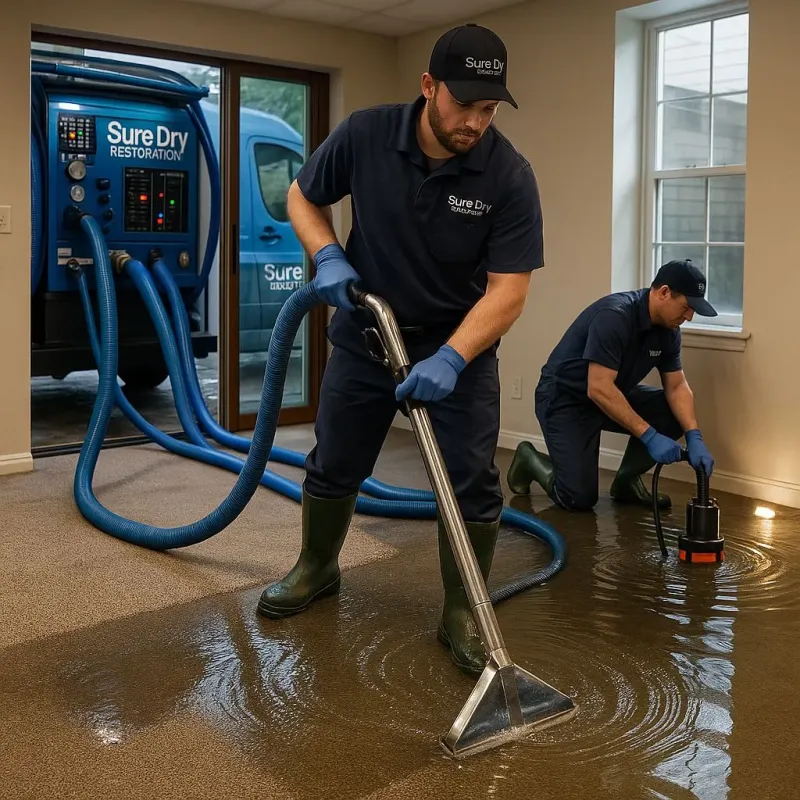 Water Extraction and Removal process in Hanna City, IL
